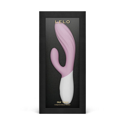 LELO - INA TWIST DOUBLE VIBRATOR RABBIT FOR G-SPOT AND CLITORIS LAVENDER