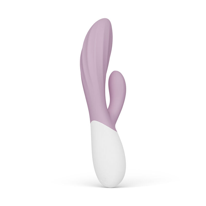 LELO - INA TWIST DOUBLE VIBRATOR RABBIT FOR G-SPOT AND CLITORIS LAVENDER