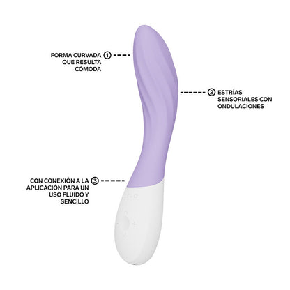 LELO - MONA TWIST RECHARGEABLE APP-CONTROLLED G-SPOT VIBRATOR LAVENDER