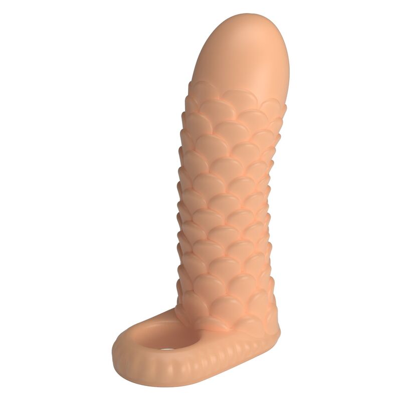 PRETTY LOVE - NESMITH PENIS EXTENSION SLEEVE 13 CM Ø 3.8 CM NATURAL
