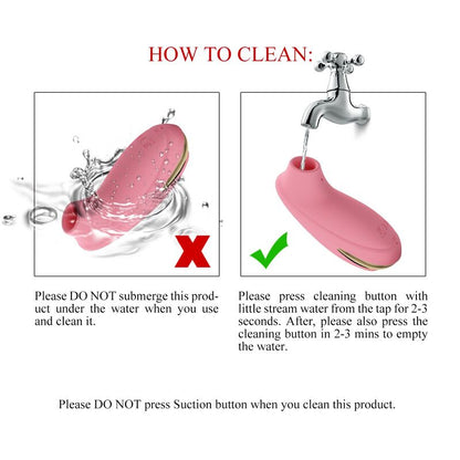 PRETTY LOVE - OTIS CLITORAL SUCTION STIMULATOR 7 MODES PINK