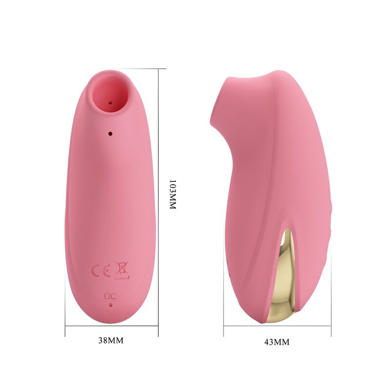 PRETTY LOVE - OTIS CLITORAL SUCTION STIMULATOR 7 MODES PINK