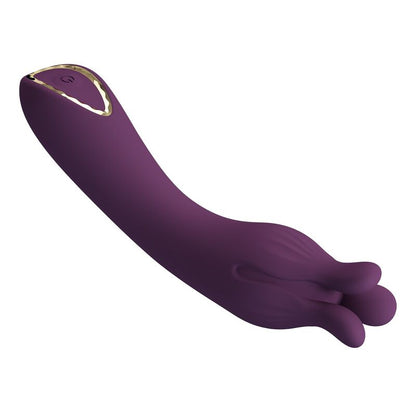 PRETTY LOVE - LUNAO RECHARGEABLE VIBRATOR 10 FUNCTIONS PURPLE