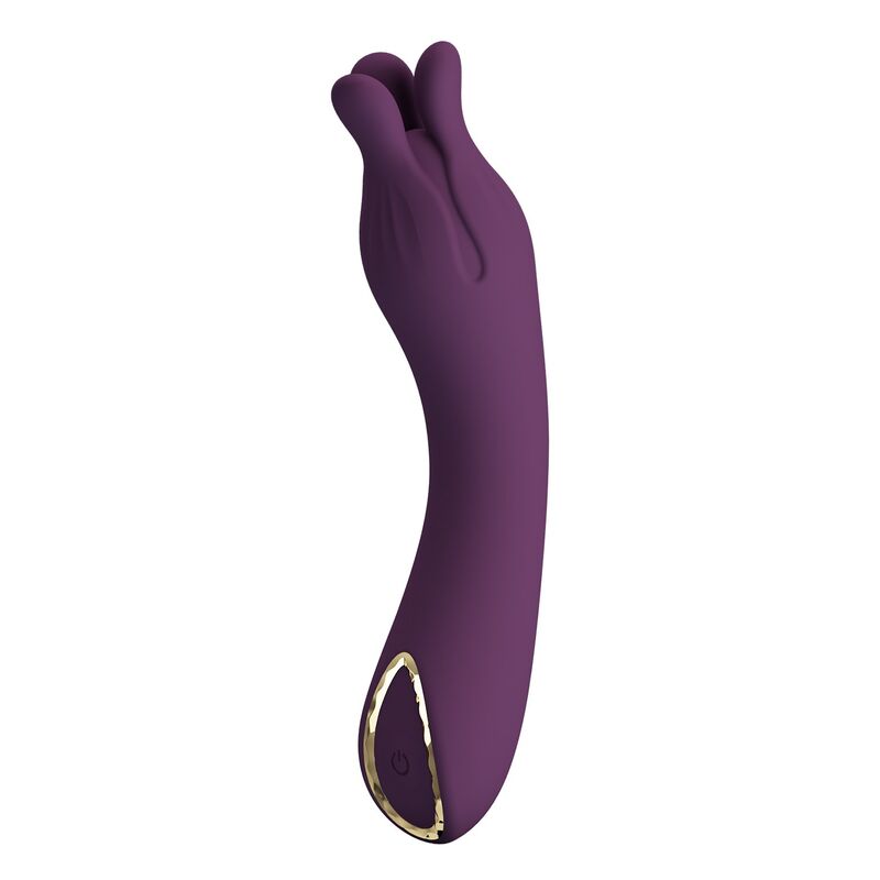PRETTY LOVE - LUNAO RECHARGEABLE VIBRATOR 10 FUNCTIONS PURPLE
