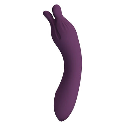 PRETTY LOVE - LUNAO RECHARGEABLE VIBRATOR 10 FUNCTIONS PURPLE