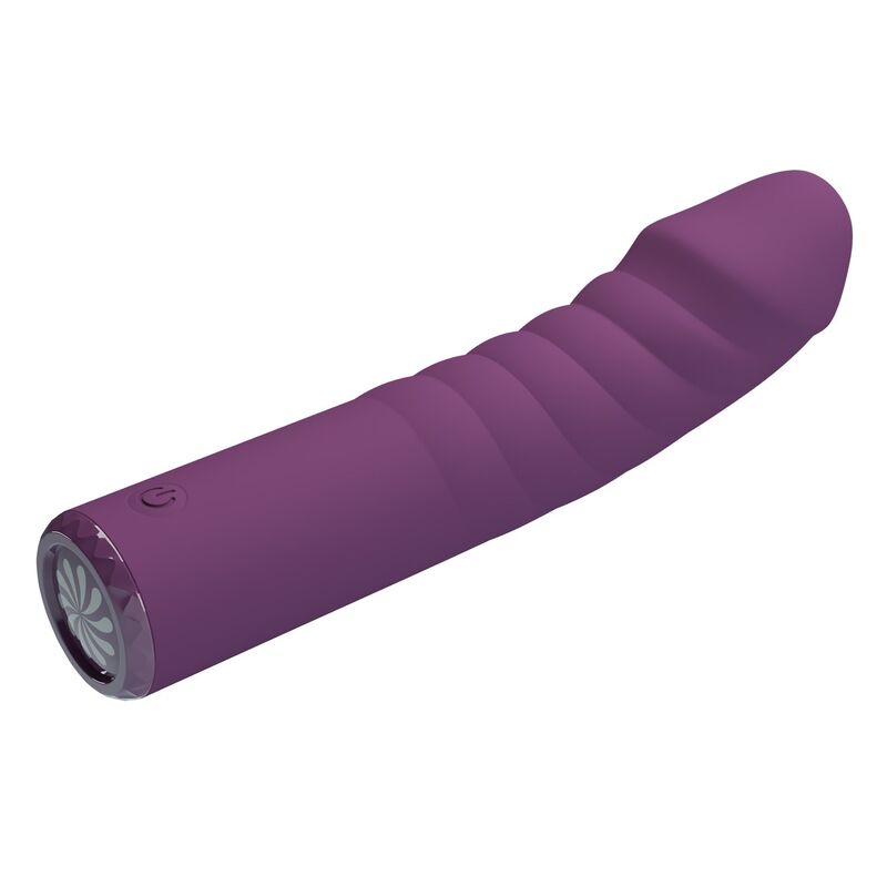 PRETTY LOVE - RYLAND RECHARGEABLE VIBRATOR 10 FUNCTIONS PURPLE
