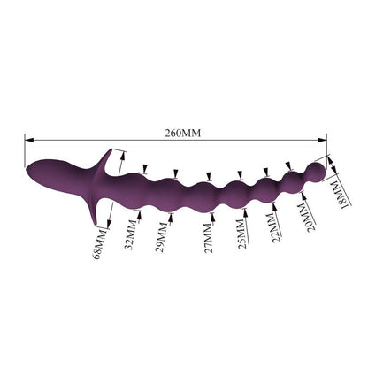 PRETTY LOVE - MADISON RECHARGEABLE ANAL VIBRATOR 10 FUNCTIONS