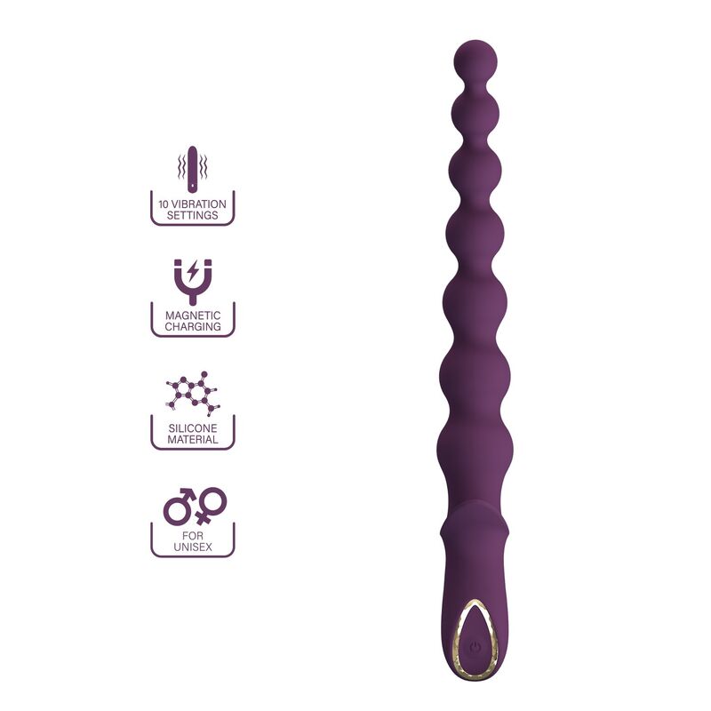 PRETTY LOVE - MADISON RECHARGEABLE ANAL VIBRATOR 10 FUNCTIONS