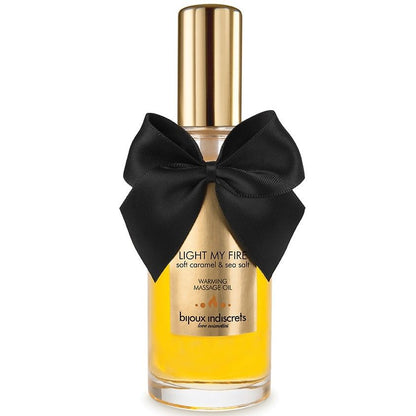 BIJOUX INDISCRETS - MASSAGE OIL HEAT EFFECT CARAMEL AROMA