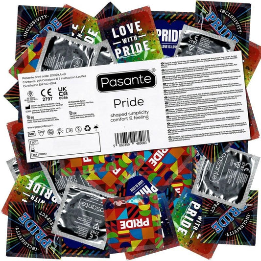 PASANTE - FORMAT GAY PRIDE 144 PACK CONDOMS