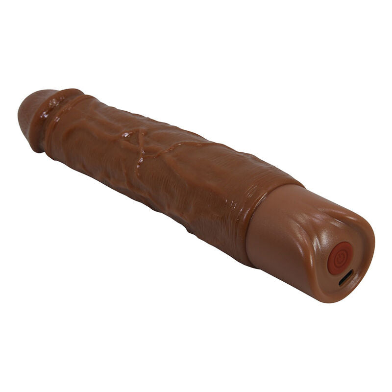 PRETTY LOVE - OWEN REALISTIC VIBRATOR 22.5 CM Ø 4.5 CM BROWN