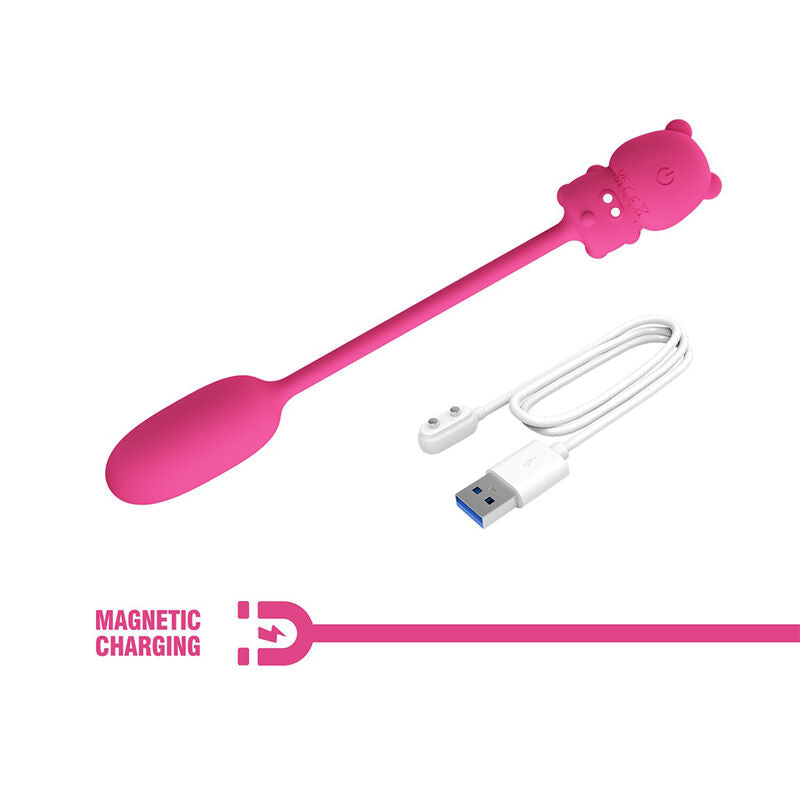 PRETTY LOVE - OLSON RECHARGEABLE BULLET VIBRATOR WITH WIRED CONTROLLER PINK