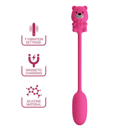 PRETTY LOVE - OLSON RECHARGEABLE BULLET VIBRATOR WITH WIRED CONTROLLER PINK