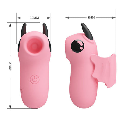 PRETTY LOVE - MAGIC DEVIL RECHARGEABLE FINGER STIMULATOR PINK