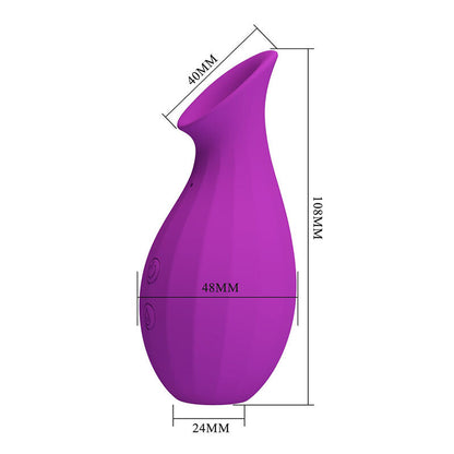 PRETTY LOVE - MAGIC BOTTLE RECHARGEABLE CLITORAL SUCTION STIMULATOR PURPLE