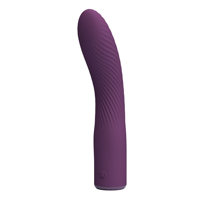 PRETTY LOVE - KISSELL RECHARGEABLE VIBRATOR 10 FUNCTIONS PURPLE