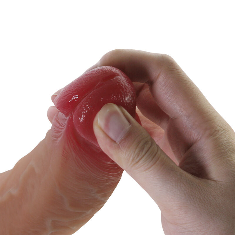 PRETTY LOVE - TERIN PLUS REALISTIC SILICONE DILDO WITH SUCTION CUP 37.6 CM Ø 5.5 CM