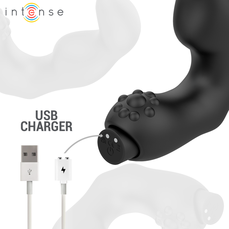INTENSE - HENRY USB RECHARGEABLE PROSTATE MASSAGER BLACK