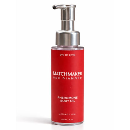 EYE OF LOVE - ACEITE CORPORAL CON FEROMONAS RED DIAMOND PARA BUSCAR PAREJA 120 ML