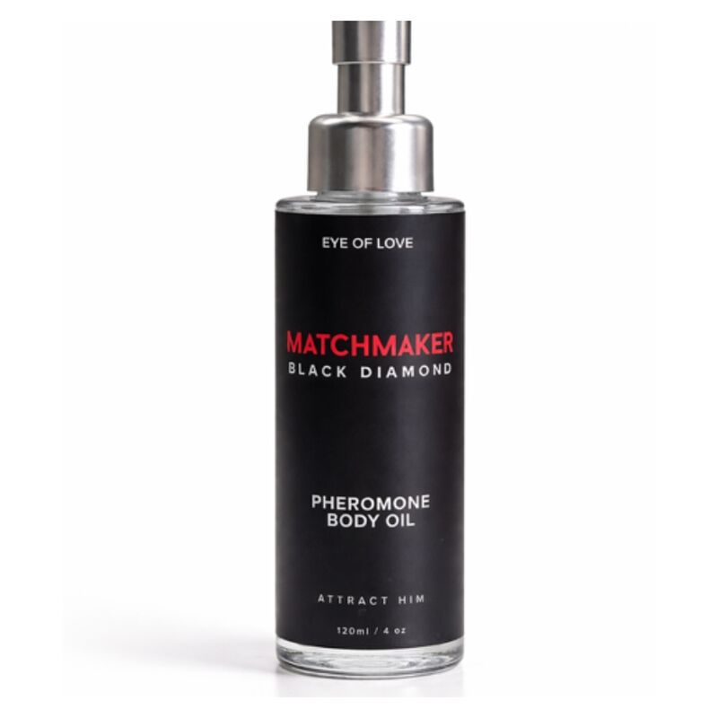 EYE OF LOVE - ACEITE CORPORAL CON FEROMONAS MATCHMAKER BLACK DIAMOND 120 ML