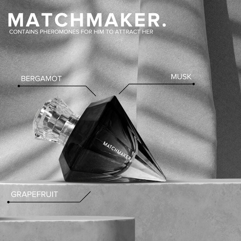EYE OF LOVE - MATCHMAKER BLACK DIAMOND LGBTQ PERFUME PHEROMONES FOR HIM 30 ML