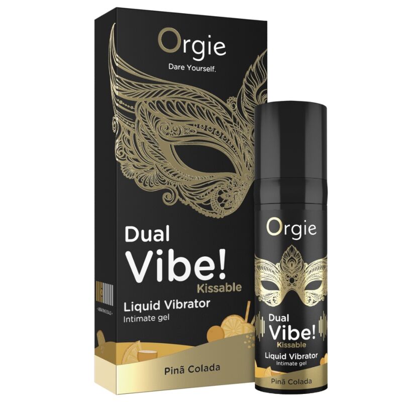 ORGIE - DUAL VIBE! PIÑA COLADA KISSABLE LIQUID VIBRATOR 15 ML