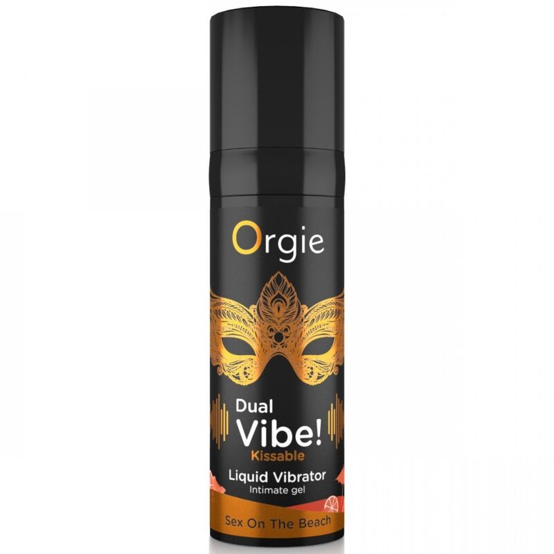 ORGIE - DUAL VIBE! SEX ON THE BEACH KISSABLE LIQUID VIBRATOR 15 ML