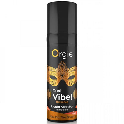 ORGIE - DUAL VIBE! SEX ON THE BEACH KISSABLE LIQUID VIBRATOR 15 ML