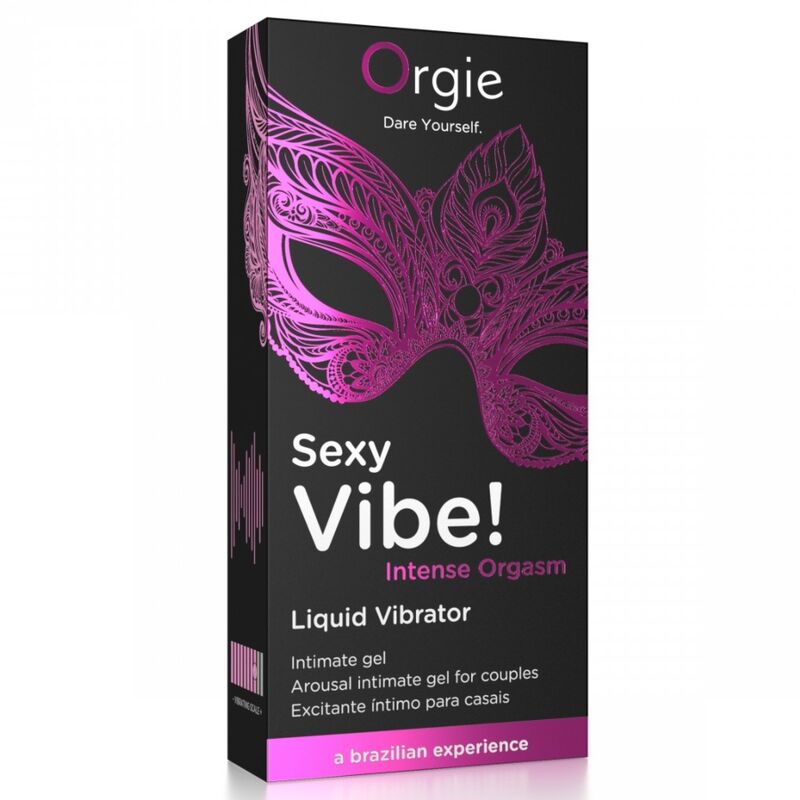 ORGIE - SEXY VIBE! INTENSE ORGASM MULTIPLE SENSATIONS INTIMATE GEL 15 ML