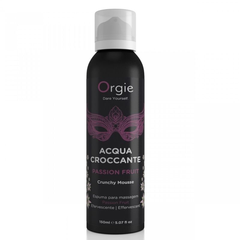 ORGIE - ACQUA CROCCANTE PASSION FRUIT CRUNCHY MASSAGE MOUSSE 150 ML