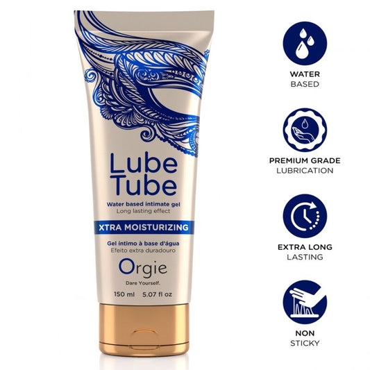 ORGIE - LUBE TUBE XTRA MOISTURIZING WATER-BASED INTIMATE GEL 150 ML