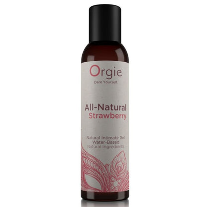 ORGIE - ALL-NATURAL STRAWBERRY KISSABLE WATER-BASED INTIMATE GEL 150 ML