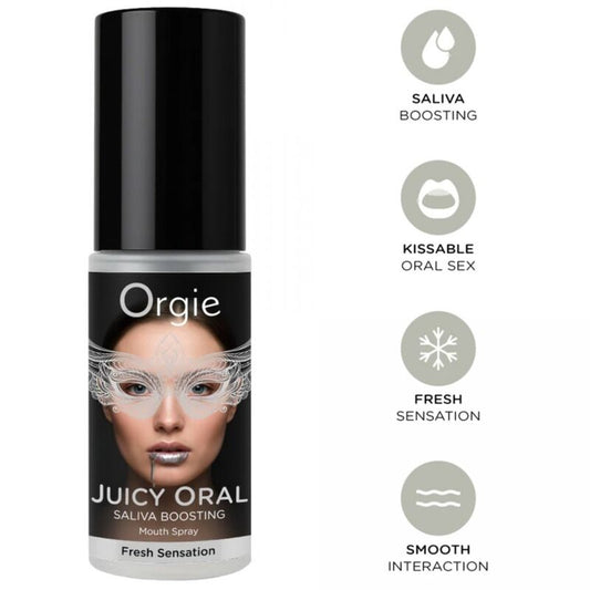 ORGIE - SPRAY BUCCAL JUICY ORAL SALIVA BOOSTING MENTHE 15 ML