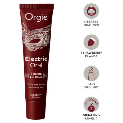 ORGIE - ELECTRIC ORAL TINGLING LIP GLOSS 15 ML