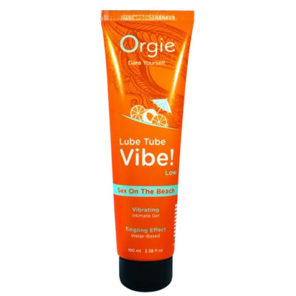 ORGIE - LUBE TUBE VIBE! SEX ON THE BEACH KISSABLE INTIMATE GEL LOW TINGLING 100 ML