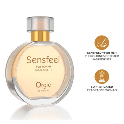 ORGIE - SENSFEEL FOR WOMAN PHEROMONE BOOSTER EAU DE TOILETTE 50 ML