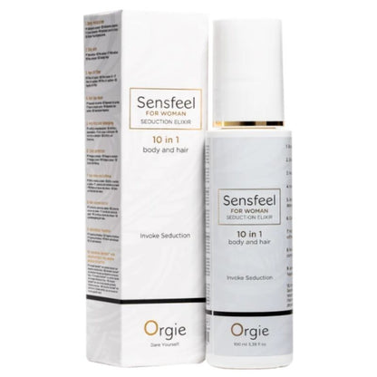 ORGIE - SENSFEEL FOR WOMAN SEDUCTION ELIXIR 10 IN 1 BODY AND HAIR 100 ML