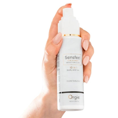 ORGIE - SENSFEEL FOR WOMAN SEDUCTION ELIXIR 10 IN 1 BODY AND HAIR 100 ML