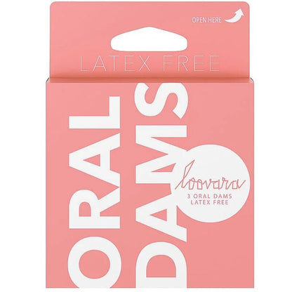 LOOVARA - ORAL DAMS LATEX-FREE ORAL BARRIERS 3 PCS