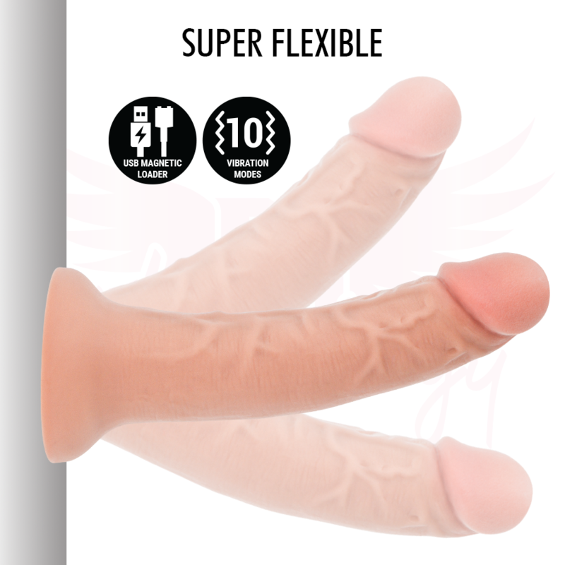 MYTHOLOGY - ASHER ORIGINAL DILDO S - VIBRATOR + REMOTE CONTROL WITH WATCHME WIRELESS TECHNOLOGY