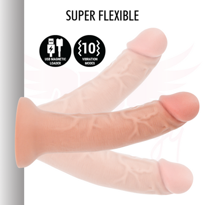MYTHOLOGY - ASHER ORIGINAL DILDO S - VIBRATOR + REMOTE CONTROL WITH WATCHME WIRELESS TECHNOLOGY