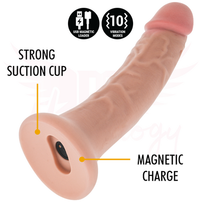 MYTHOLOGY - ASHER ORIGINAL DILDO S - VIBRATOR + WATCHME WIRELESS TECHNOLOGY CONTROL