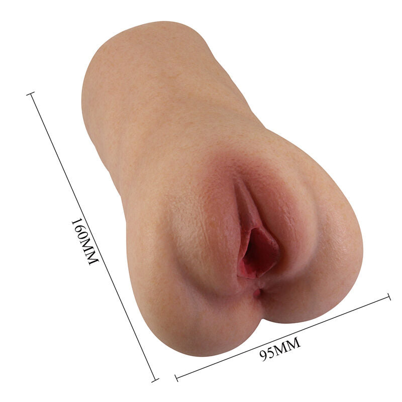 PRETTY LOVE - OTTILIE REALISTIC SILICONE VAGINA MASTURBATOR, COMPACT, NATURAL