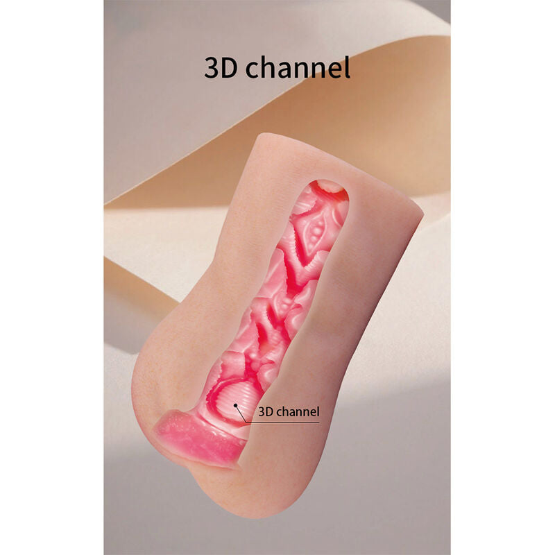 PRETTY LOVE - OTTILIE REALISTIC SILICONE VAGINA MASTURBATOR, COMPACT, NATURAL