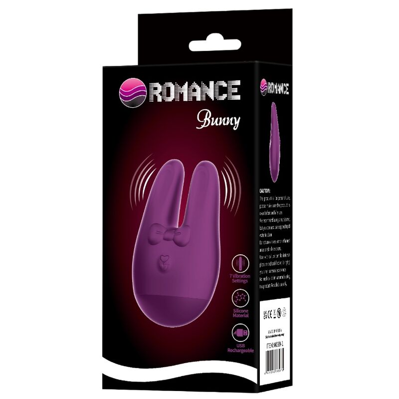 ROMANCE - BUNNY EXTERNAL STIMULATOR 7 VIBRATION MODES