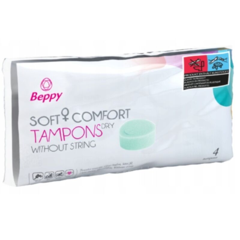 BEPPY - TAMPONS CONFORT DOUX SECS 4 UNITÉS