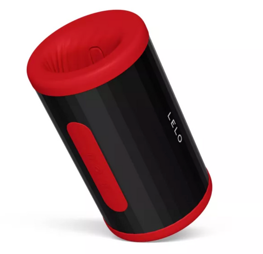 LELO - F2S DOUBLE SONIC MALE STROKER WITH DUAL SONIC STIMULATION RED