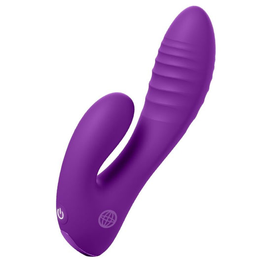 FANTASY FOR HER - VIBRATEUR DOUBLE STIMULATION SECRET LOVER, CLITORIDIEN, RECHARGEABLE, VIOLET