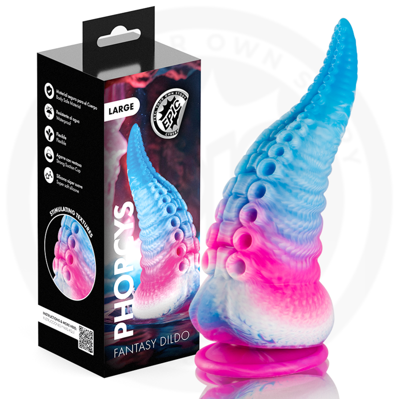EPIC - PHORCYS BLUE TENTACLE DILDO LARGE SIZE