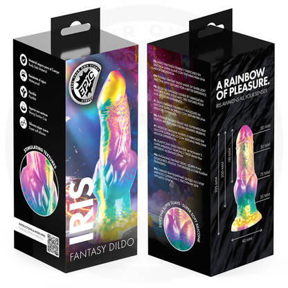 EPIC - IRIS DILDO WITH RAINBOW TESTICLES OF PLEASURE